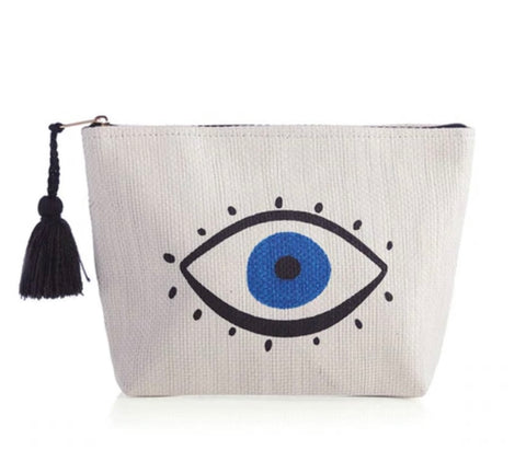 OKO ZIP POUCH, BLUE