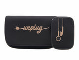 Tech on the go - Charger & earbud case set