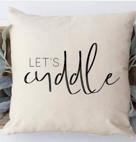 Let’s Cuddle Pillow